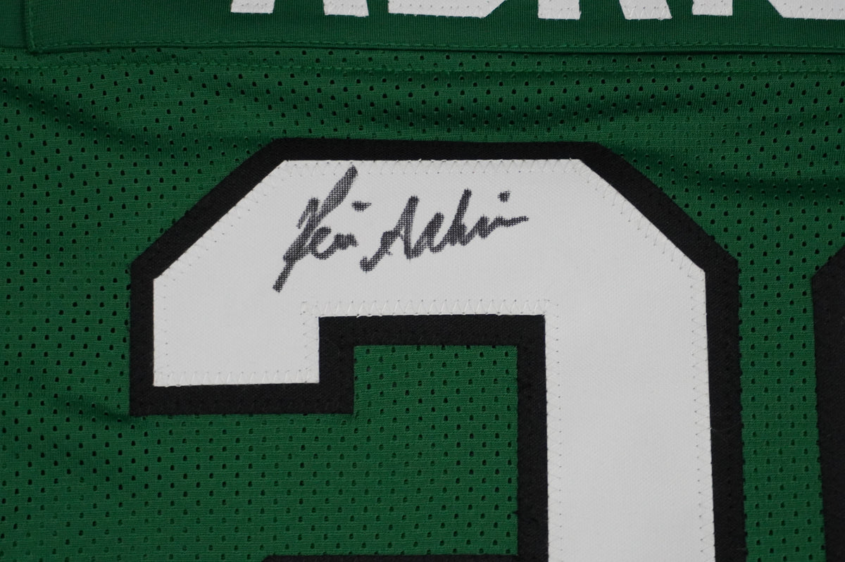 KEVIN VON ERICH ADKISSON NORTH TEXAS MEAN GREEN SIGNED JERSEY Size XL BAS