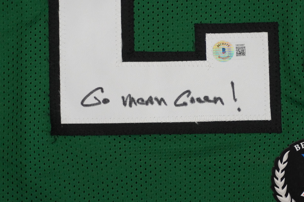 KEVIN VON ERICH ADKISSON NORTH TEXAS MEAN GREEN SIGNED JERSEY Size XL BAS