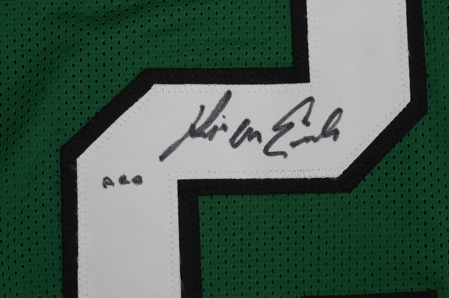 KEVIN VON ERICH ADKISSON NORTH TEXAS MEAN GREEN SIGNED JERSEY Size 2XL BAS