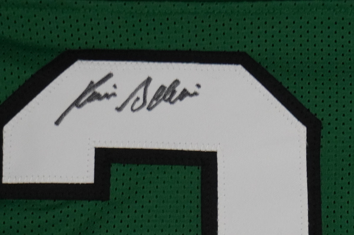 KEVIN VON ERICH ADKISSON NORTH TEXAS MEAN GREEN SIGNED JERSEY Size 3XL BAS