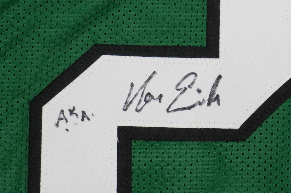 KEVIN VON ERICH ADKISSON NORTH TEXAS MEAN GREEN SIGNED JERSEY Size 3XL BAS
