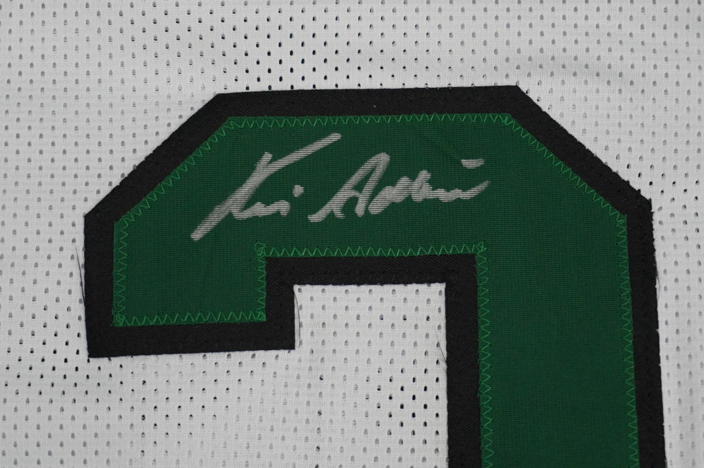 KEVIN VON ERICH ADKISSON NORTH TEXAS MEAN GREEN SIGNED JERSEY Size 2XL BAS