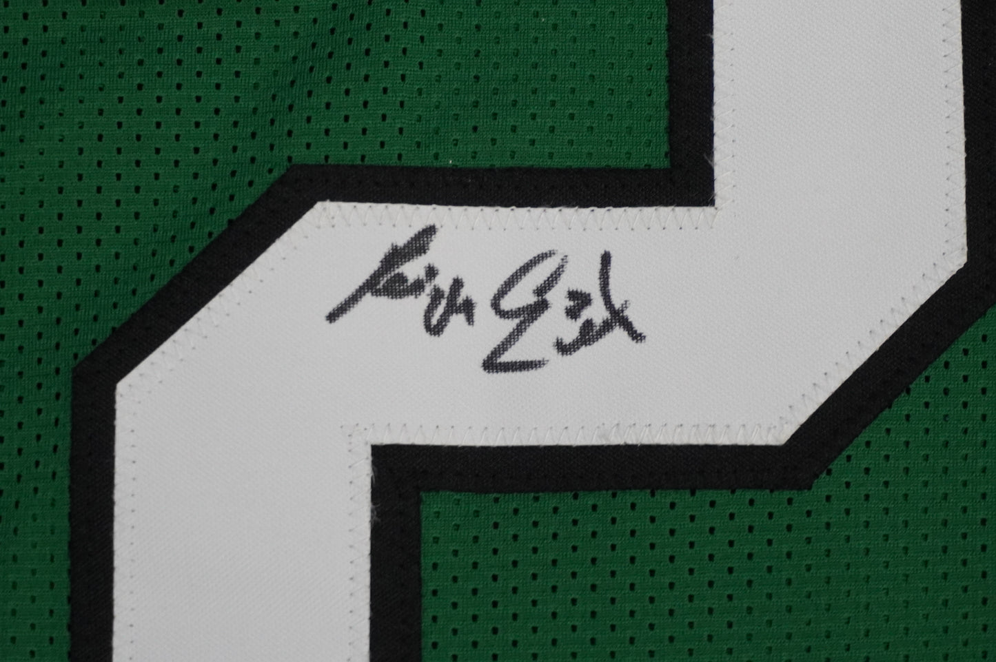 KEVIN VON ERICH ADKISSON NORTH TEXAS MEAN GREEN SIGNED JERSEY Size 3XL BAS