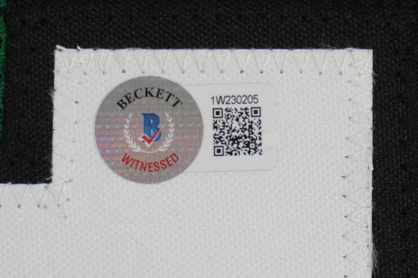 KEVIN VON ERICH ADKISSON NORTH TEXAS MEAN GREEN SIGNED JERSEY Size 3XL BAS