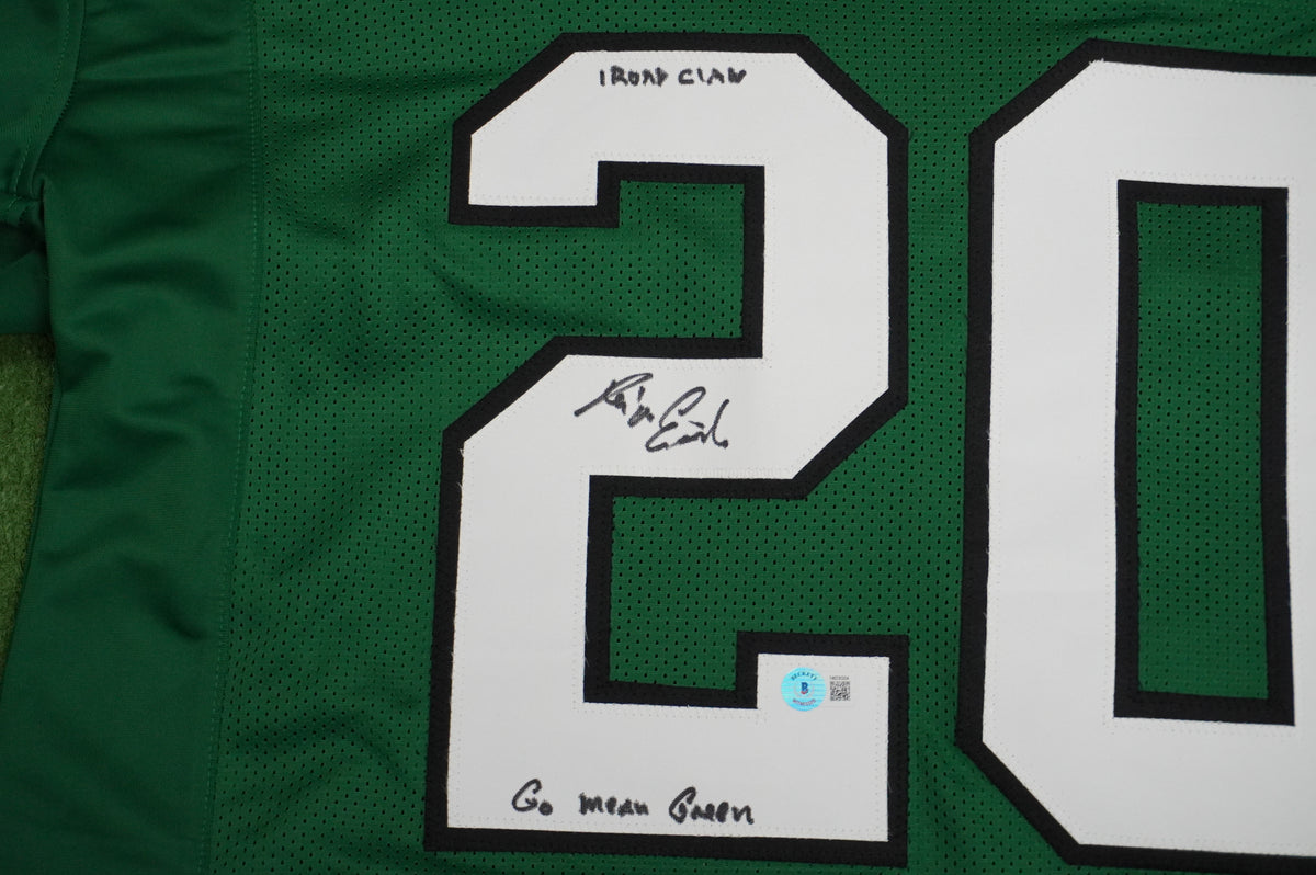 KEVIN VON ERICH ADKISSON NORTH TEXAS MEAN GREEN SIGNED JERSEY Size 3XL BAS
