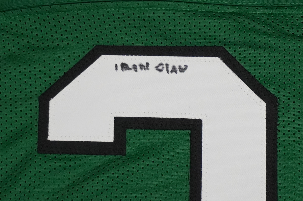 KEVIN VON ERICH ADKISSON NORTH TEXAS MEAN GREEN SIGNED JERSEY Size 2XL BAS