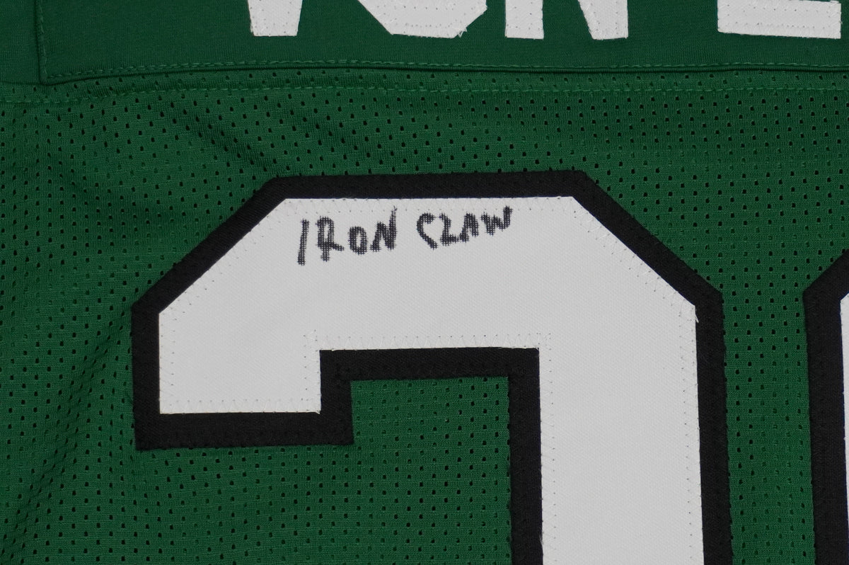 KEVIN VON ERICH ADKISSON NORTH TEXAS MEAN GREEN SIGNED JERSEY Size XL BAS