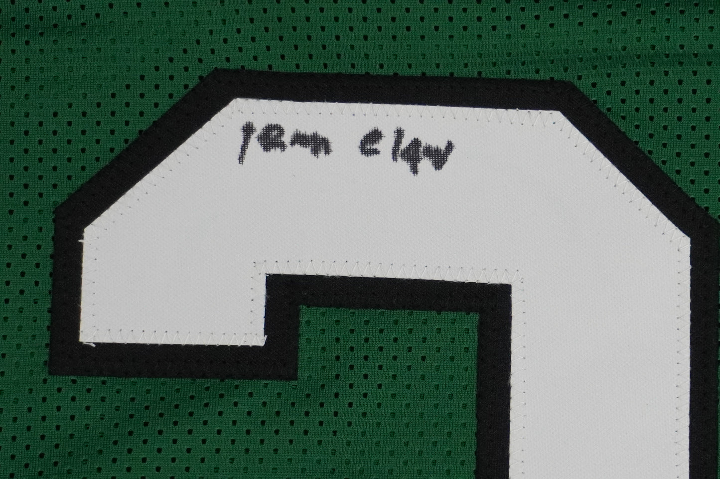 KEVIN VON ERICH ADKISSON NORTH TEXAS MEAN GREEN SIGNED JERSEY Size L BAS