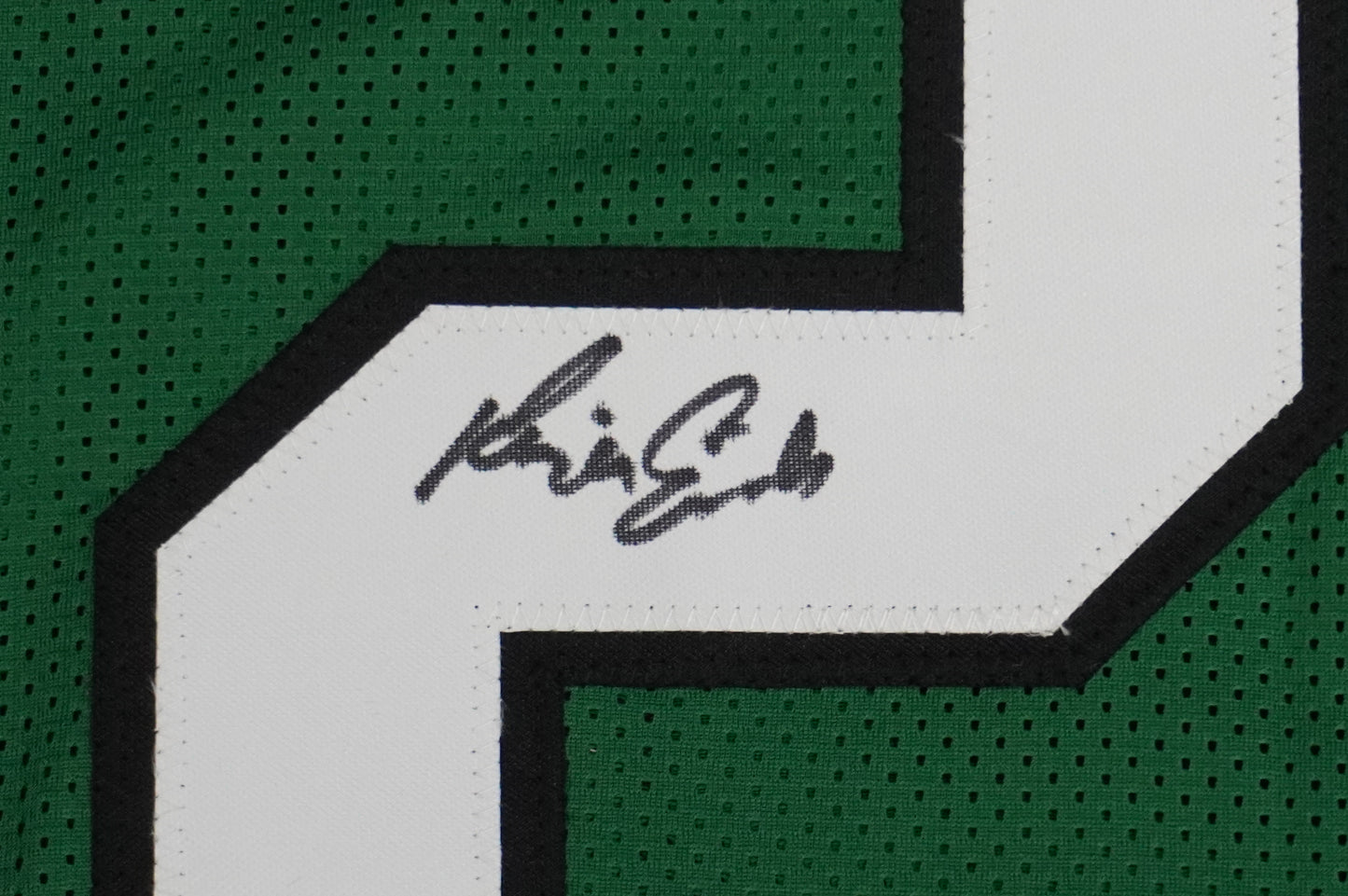 KEVIN VON ERICH ADKISSON NORTH TEXAS MEAN GREEN SIGNED JERSEY Size L BAS