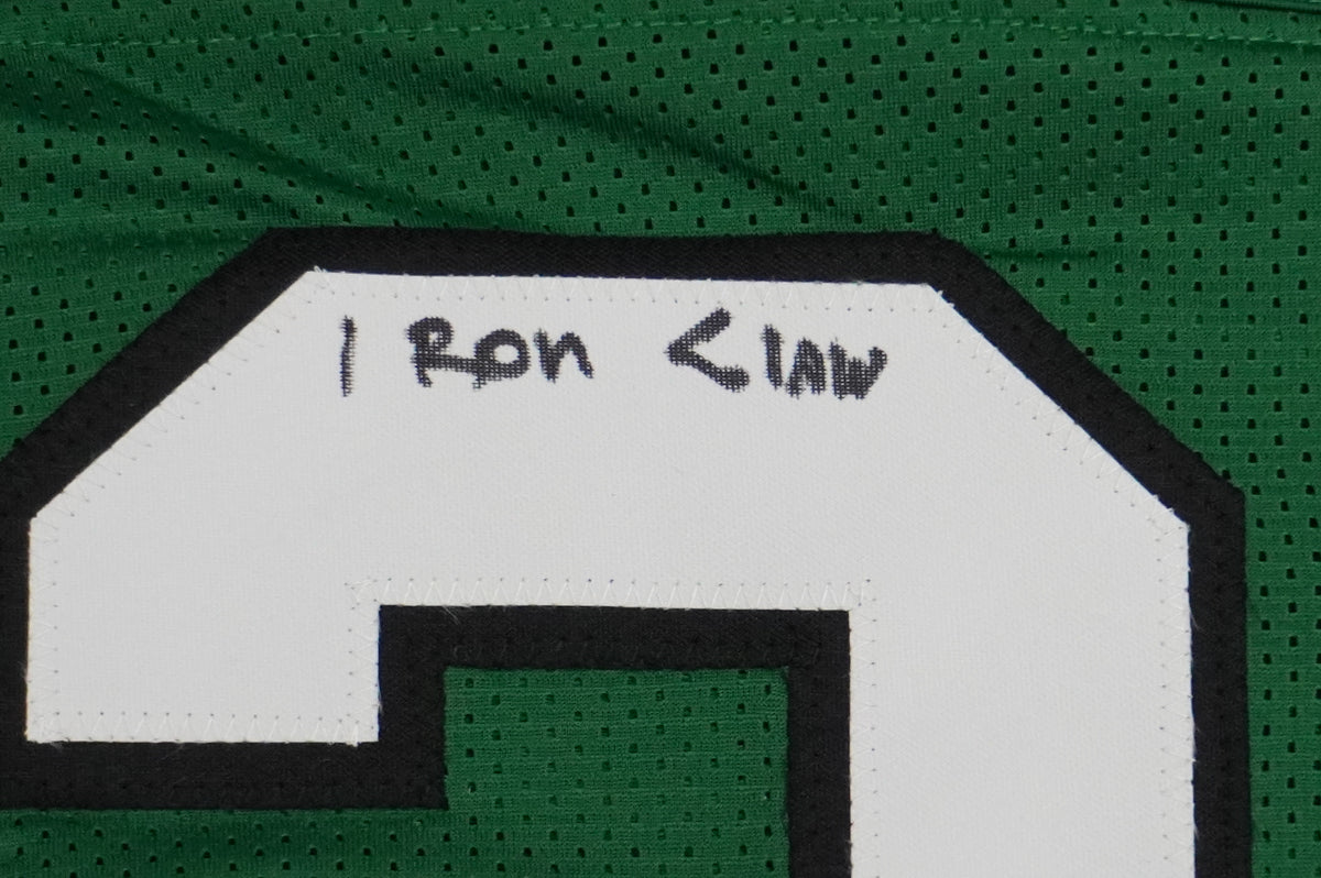 KEVIN VON ERICH ADKISSON NORTH TEXAS MEAN GREEN SIGNED JERSEY Size M BAS