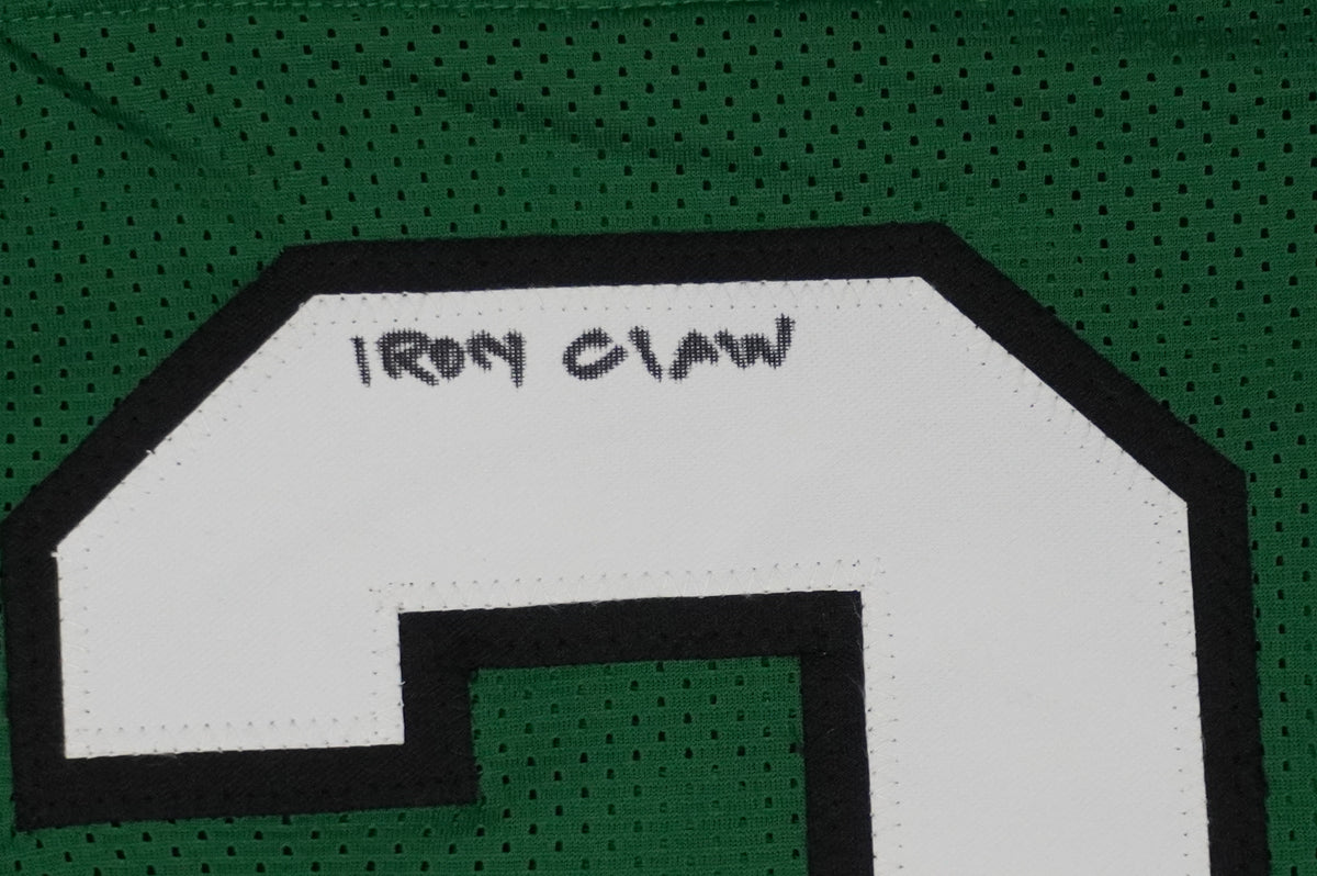 KEVIN VON ERICH ADKISSON NORTH TEXAS MEAN GREEN SIGNED JERSEY Size M BAS