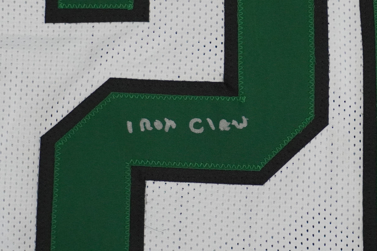 KEVIN VON ERICH ADKISSON NORTH TEXAS MEAN GREEN SIGNED White JERSEY Size 3XL