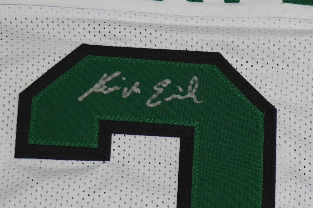 KEVIN VON ERICH ADKISSON NORTH TEXAS MEAN GREEN SIGNED White JERSEY Size 2XL