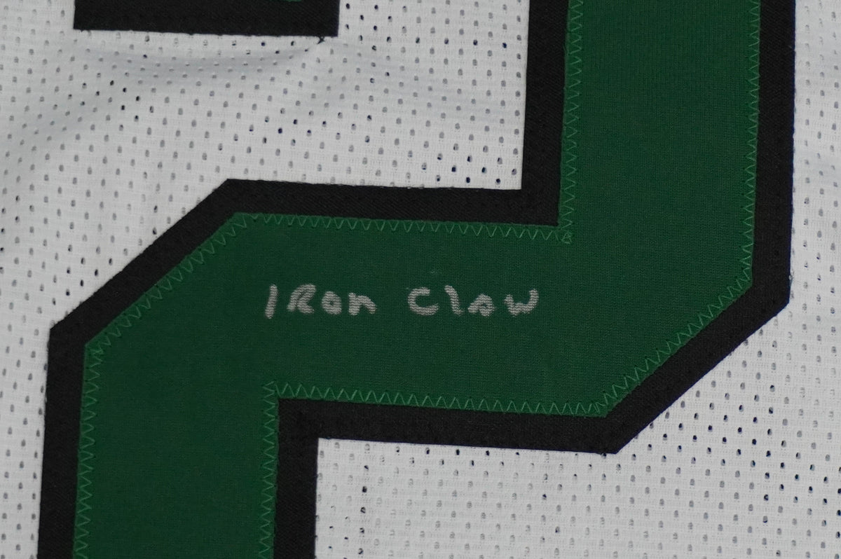 KEVIN VON ERICH ADKISSON NORTH TEXAS MEAN GREEN SIGNED White JERSEY Size 2XL