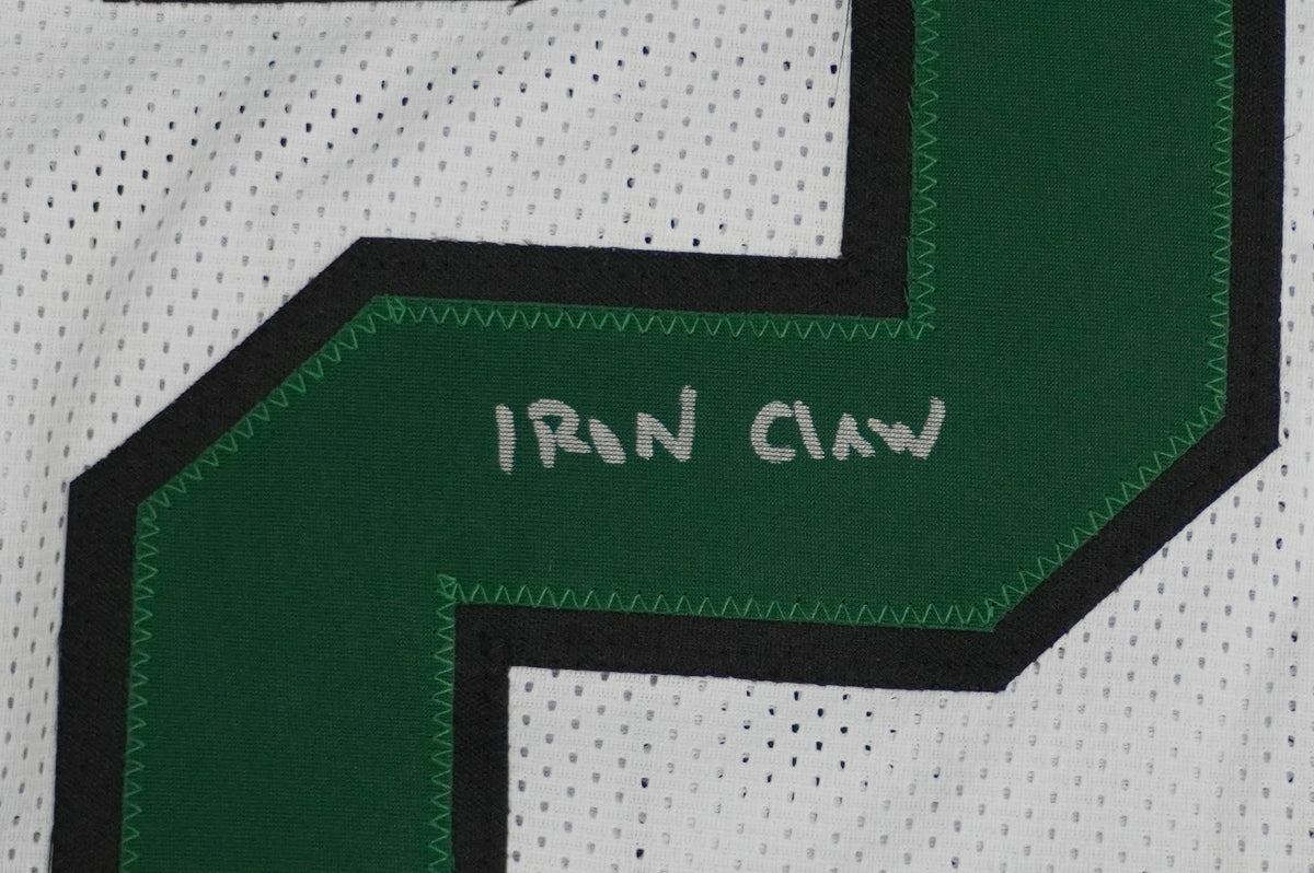 KEVIN VON ERICH ADKISSON NORTH TEXAS MEAN GREEN SIGNED White JERSEY Size 3XL