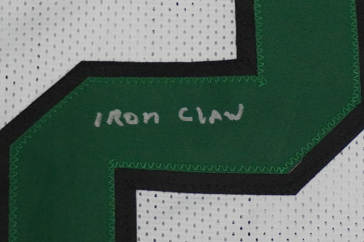 KEVIN VON ERICH ADKISSON NORTH TEXAS MEAN GREEN SIGNED White JERSEY Size 2XL