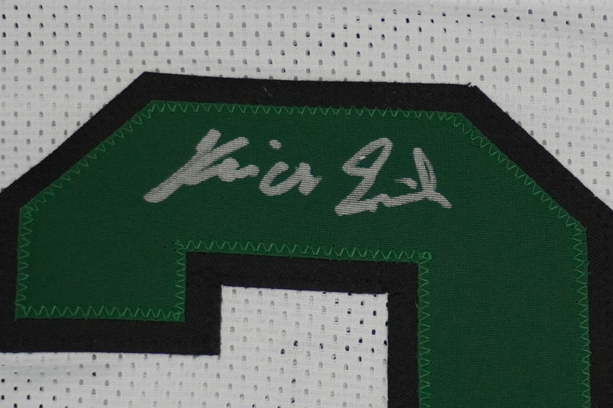 KEVIN VON ERICH ADKISSON NORTH TEXAS MEAN GREEN SIGNED White JERSEY Size 2XL