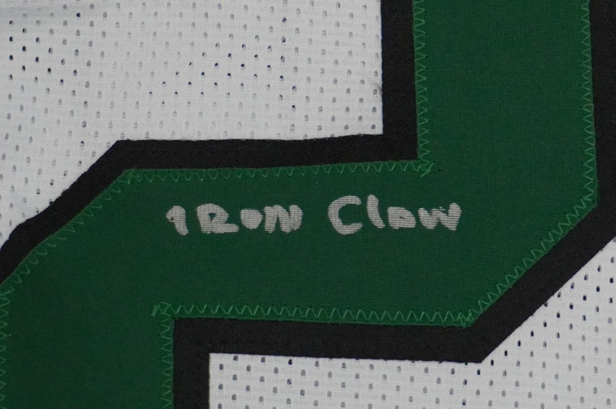 KEVIN VON ERICH ADKISSON NORTH TEXAS MEAN GREEN SIGNED White JERSEY Size 2XL