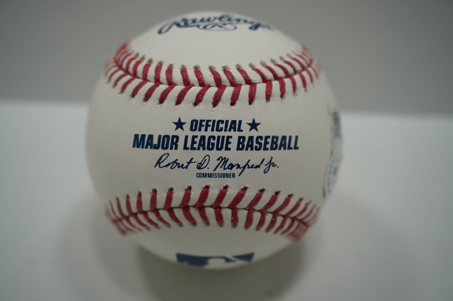 KEVIN VON ERICH SIGNED Rawlings OML BASEBALL w/INSCs WWE 2009 HOF BAS COA