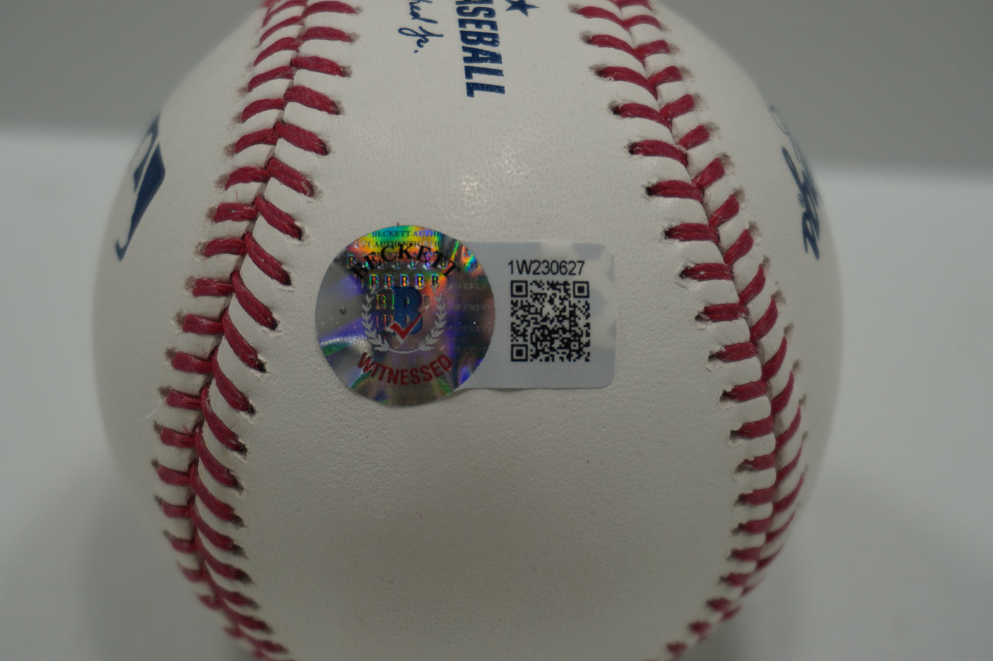 KEVIN VON ERICH SIGNED Rawlings OML BASEBALL w/INSCs WWE 2009 HOF BAS COA