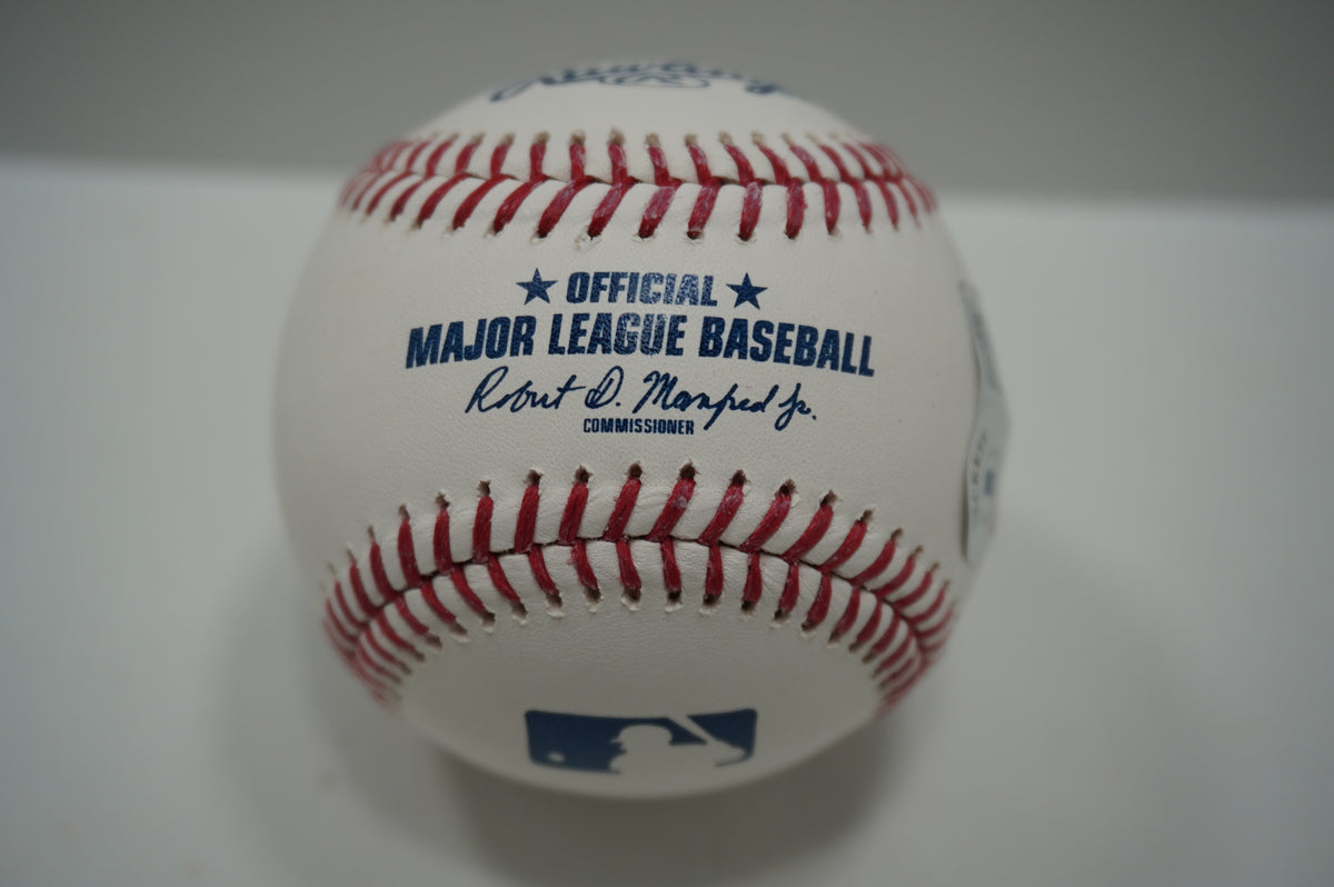 KEVIN VON ERICH SIGNED Rawlings OML BASEBALL w/INSCs WWE 2009 HOF BAS COA