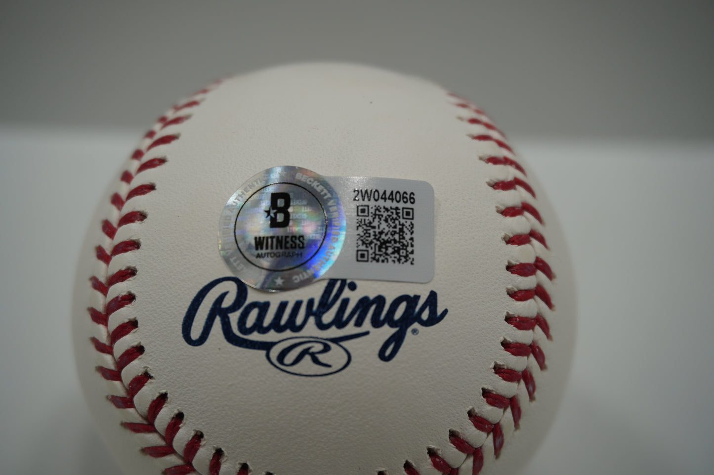 TRAVIS JANKOWSKI SIGNED Rawlings 2023 World Series Baseball TEXAS RANGERS BAS