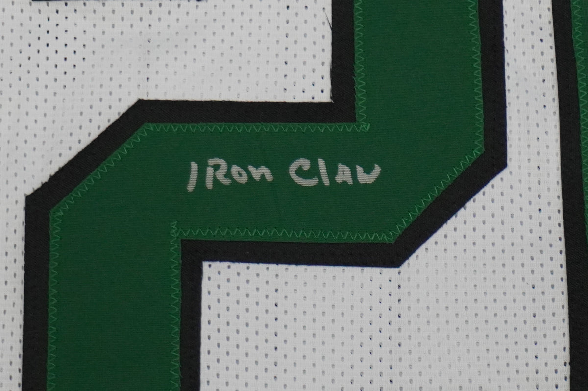 KEVIN VON ERICH ADKISSON NORTH TEXAS MEAN GREEN SIGNED White JERSEY Size XL BAS