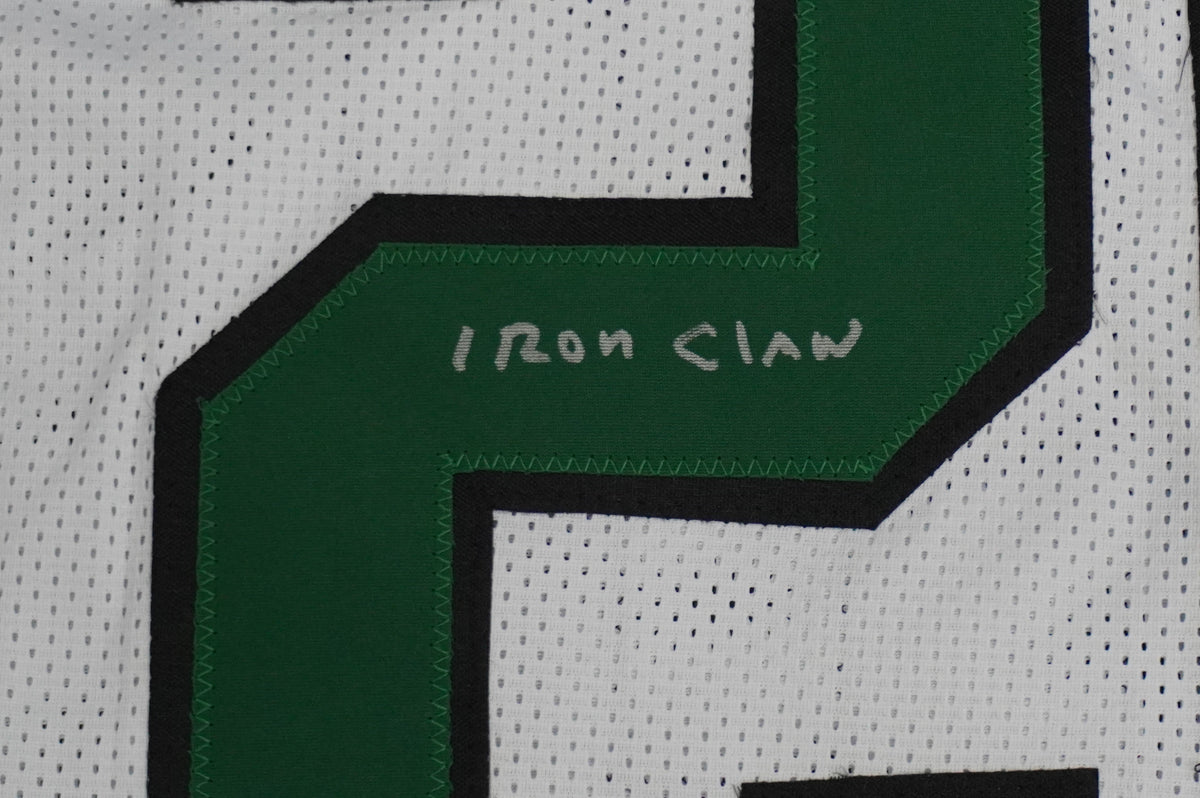KEVIN VON ERICH ADKISSON NORTH TEXAS MEAN GREEN SIGNED White JERSEY Size XL BAS