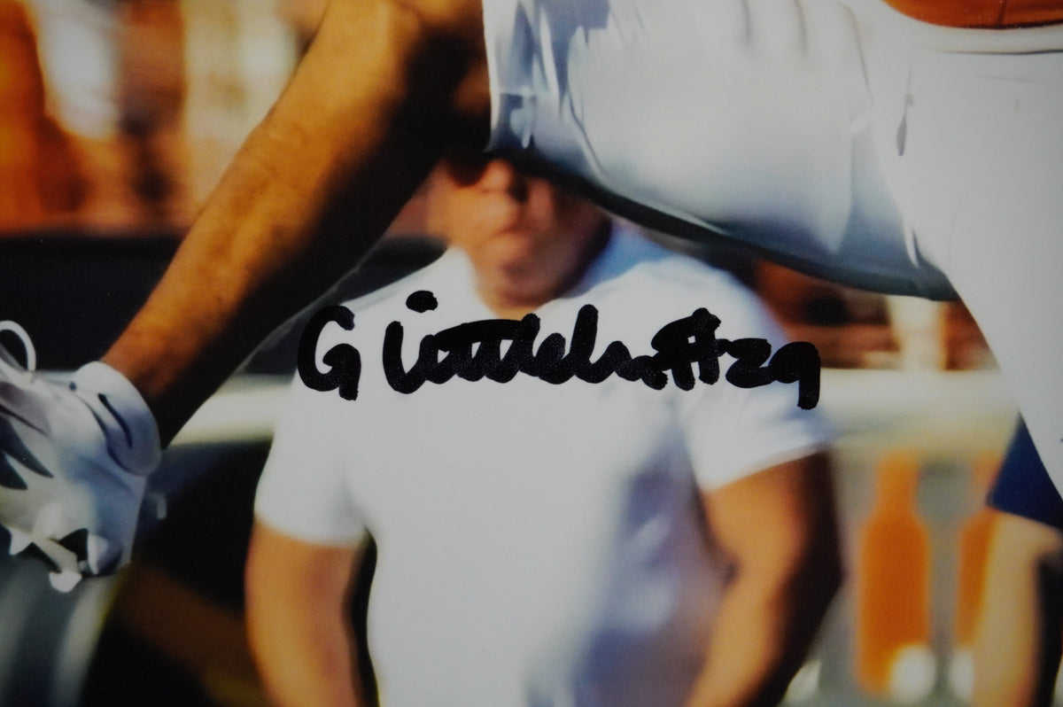 GRACESON LITTLETON TEXAS LONGHORNS SIGNED INT 8x10 PHOTO BAS
