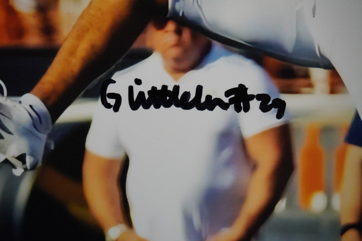 GRACESON LITTLETON TEXAS LONGHORNS SIGNED INT 8x10 PHOTO BAS