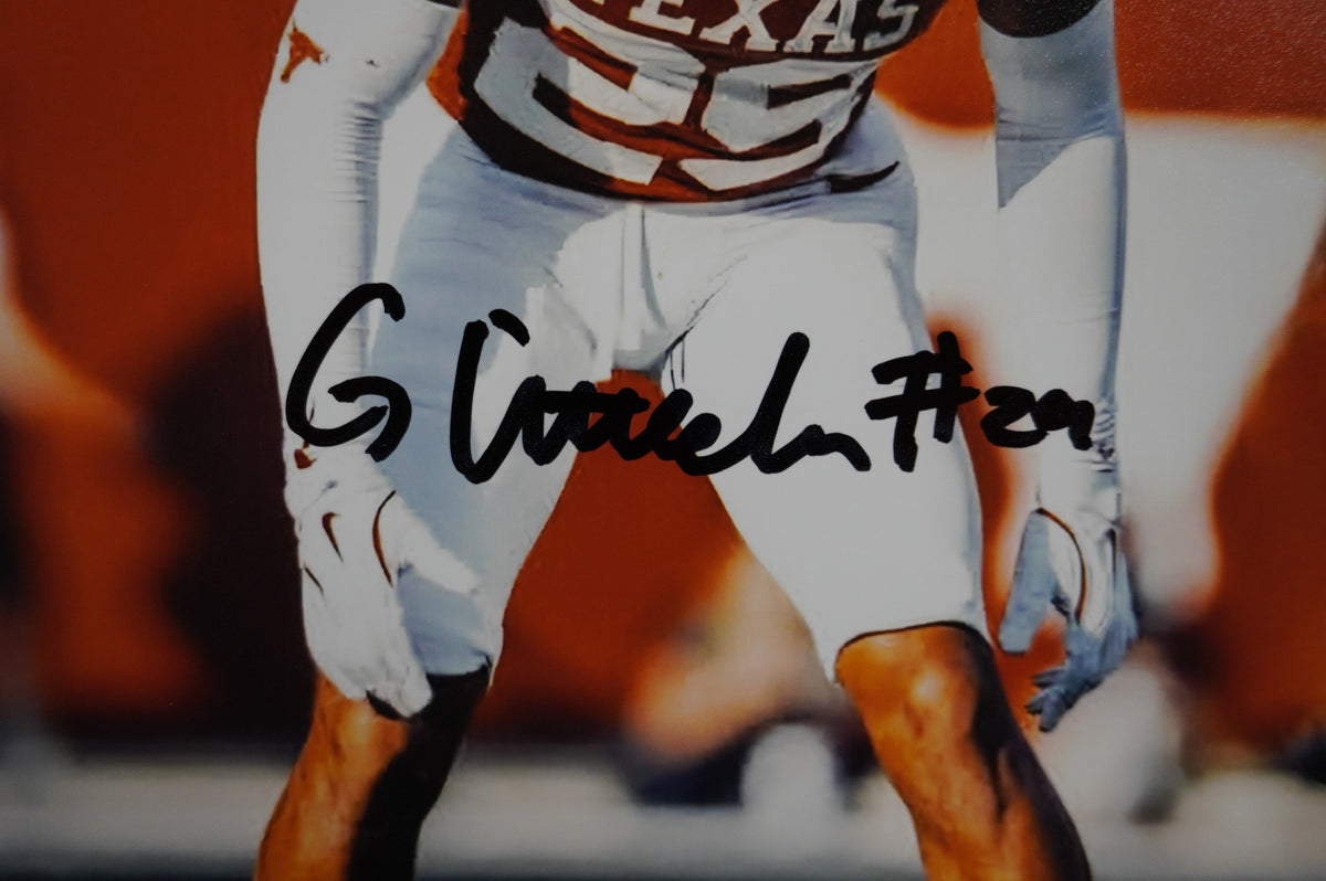 GRACESON LITTLETON TEXAS LONGHORNS SIGNED Focused 8x10 PHOTO BAS