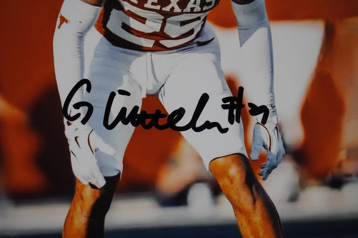 GRACESON LITTLETON TEXAS LONGHORNS SIGNED Focused 8x10 PHOTO BAS