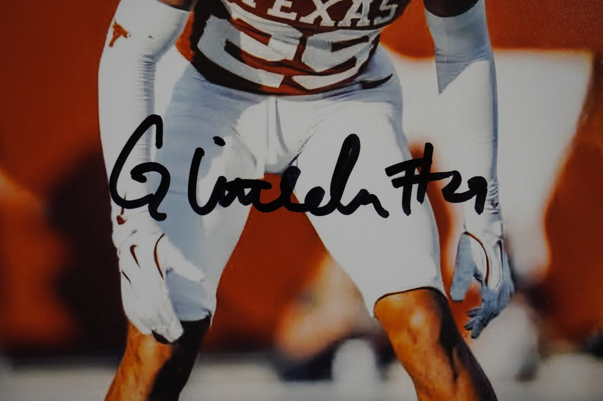 GRACESON LITTLETON TEXAS LONGHORNS SIGNED Focused 8x10 PHOTO BAS