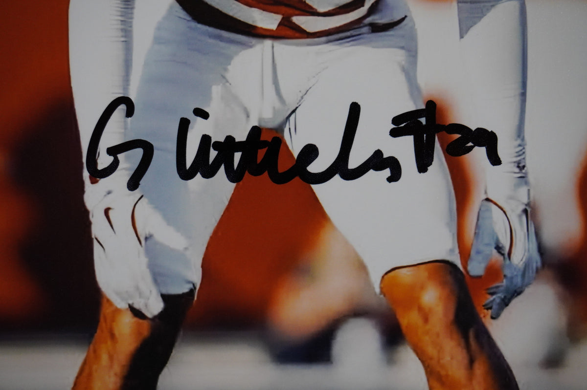 GRACESON LITTLETON TEXAS LONGHORNS SIGNED Focused 8x10 PHOTO BAS