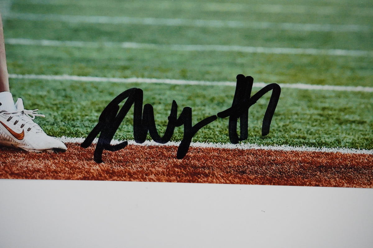 RYAN WINGO TEXAS LOGNHORNS SIGNED TD 8x10 PHOTO BAS