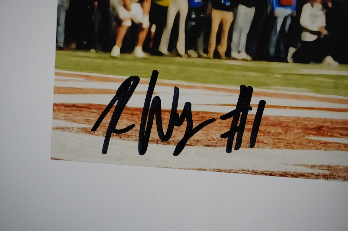 RYAN WINGO TEXAS LONGHORNS SIGNED Stretch 8x10 PHOTO BAS