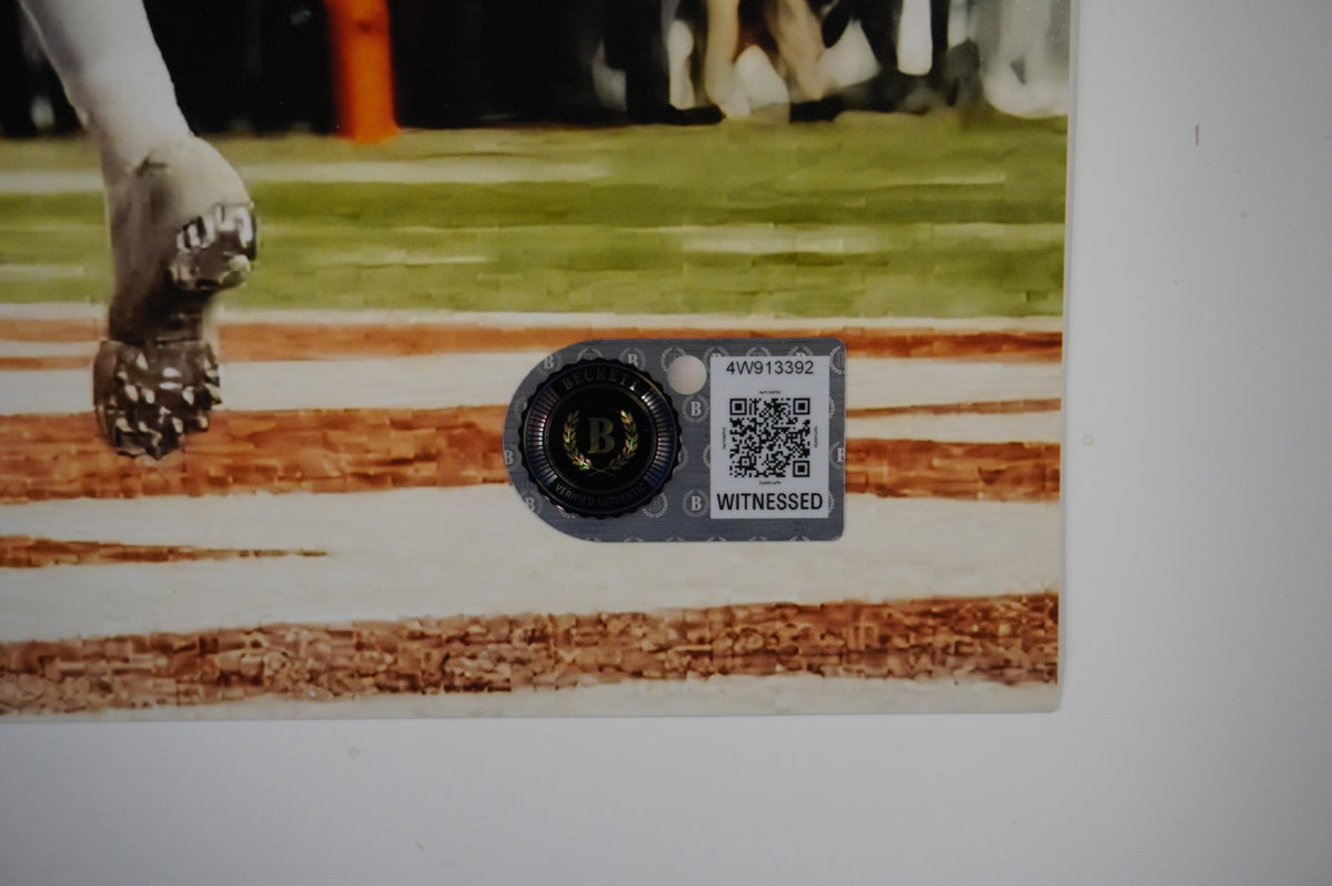 RYAN WINGO TEXAS LONGHORNS SIGNED Stretch 8x10 PHOTO BAS