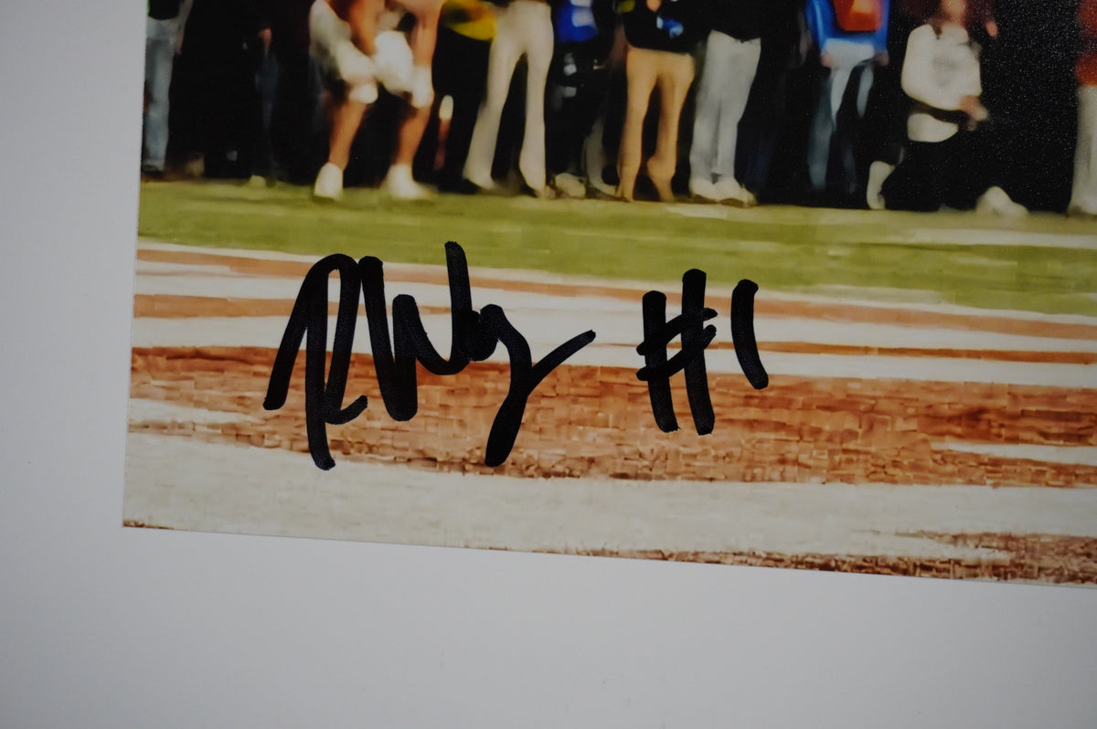 RYAN WINGO TEXAS LONGHORNS SIGNED Stretch 8x10 PHOTO BAS