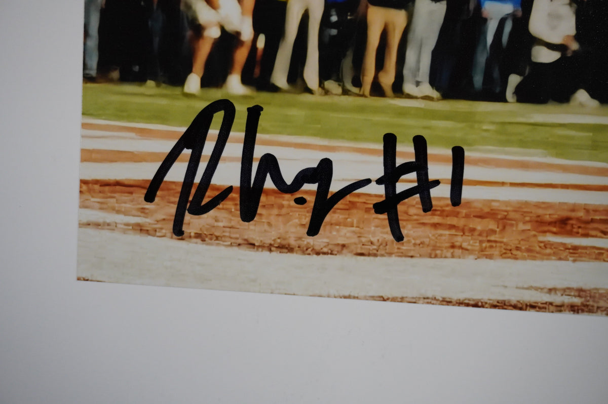 RYAN WINGO TEXAS LONGHORNS SIGNED Stretch 8x10 PHOTO BAS