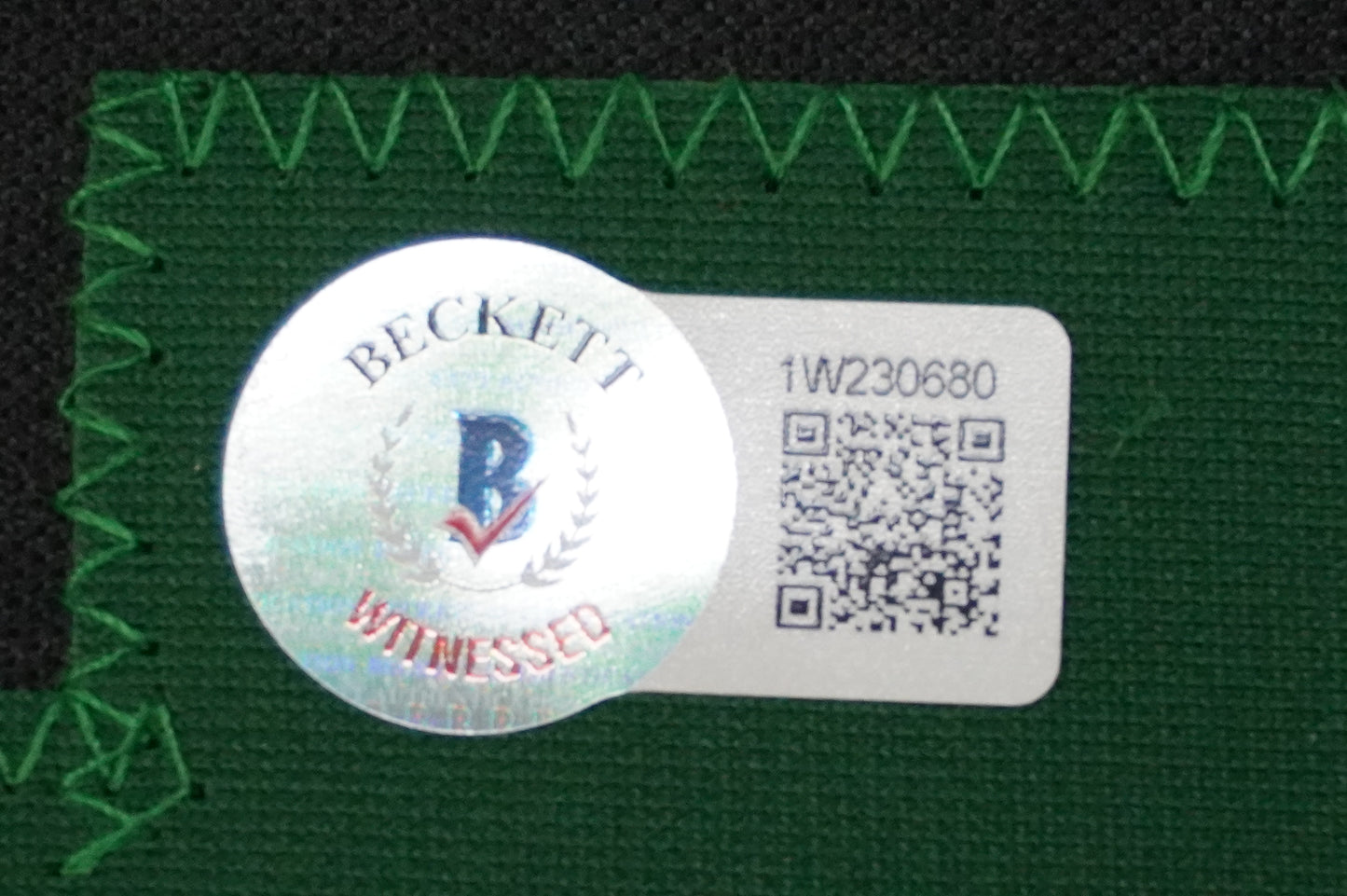 KEVIN VON ERICH ADKISSON NORTH TEXAS MEAN GREEN SIGNED White JERSEY Size M