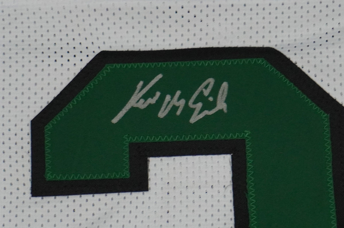 KEVIN VON ERICH ADKISSON NORTH TEXAS MEAN GREEN SIGNED White JERSEY Size M