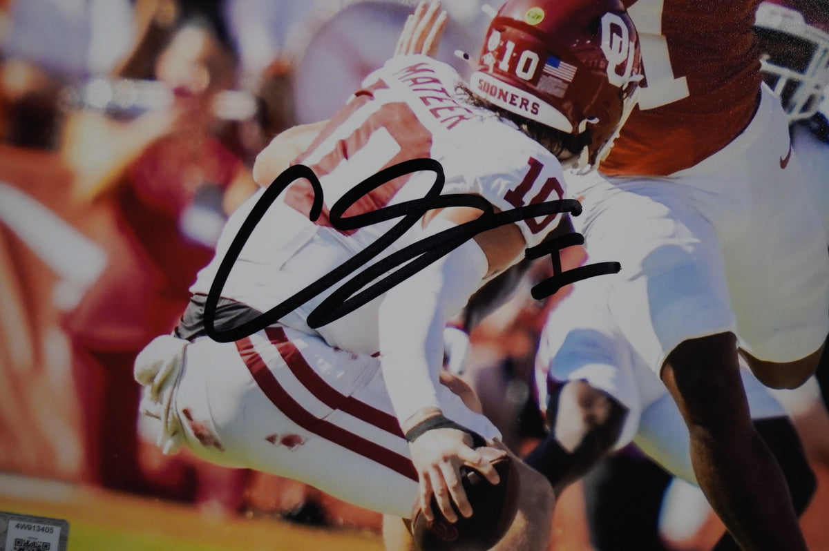 COLIN SIMMONS TEXAS LONGHORNS SIGNED OPENS ARMS 8x10 PHOTO BAS