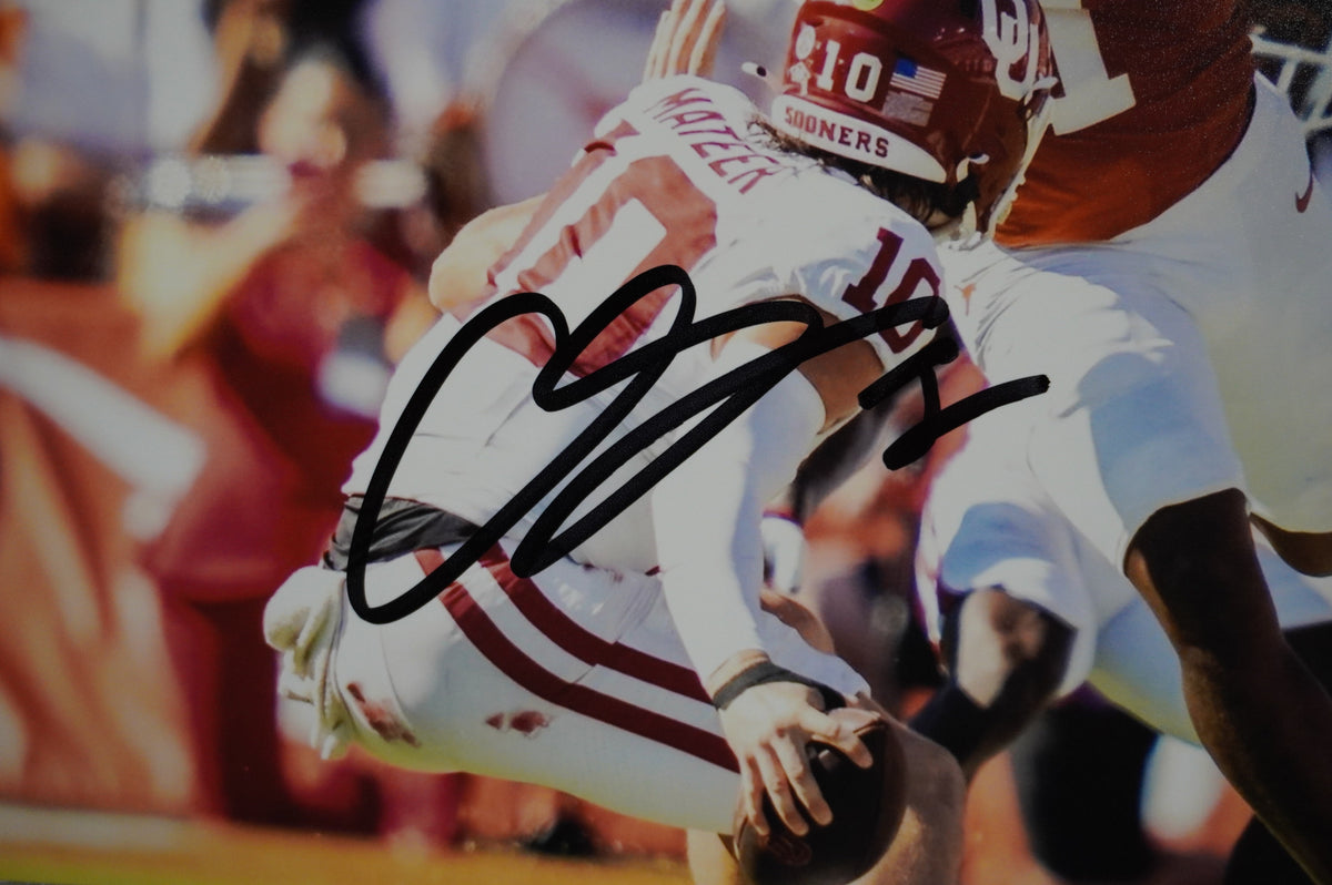 COLIN SIMMONS TEXAS LONGHORNS SIGNED OPENS ARMS 8x10 PHOTO BAS