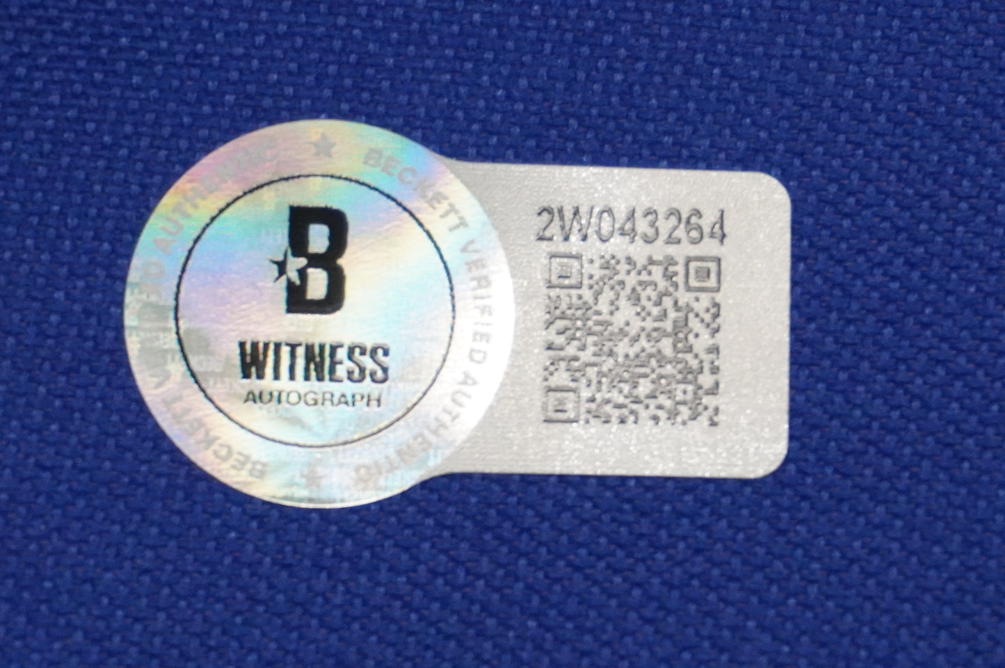 BOB LILLY SIGNED WHITE JERSEY Size XL Dallas Cowboys w/HOF 80 BAS COA