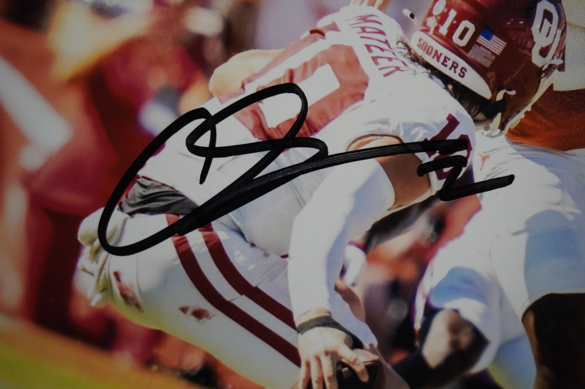 COLIN SIMMONS TEXAS LONGHORNS SIGNED OPENS ARMS 8x10 PHOTO BAS