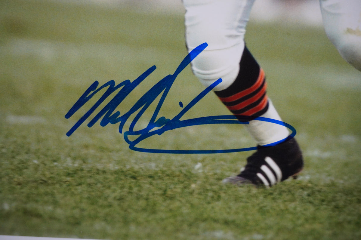 MIKE SINGLETARY CHICAGO BEARS SIGNED Monster 8x10 PHOTO BAS