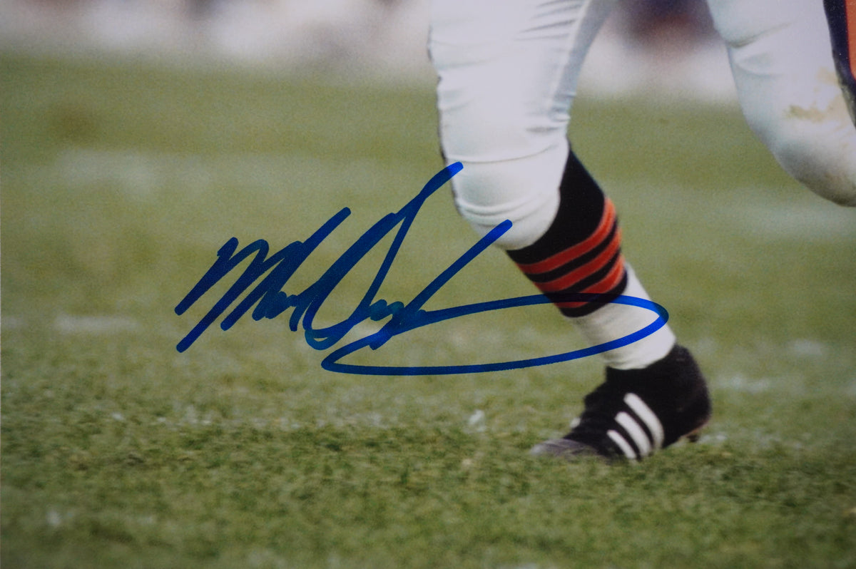 MIKE SINGLETARY CHICAGO BEARS SIGNED Monster 8x10 PHOTO BAS