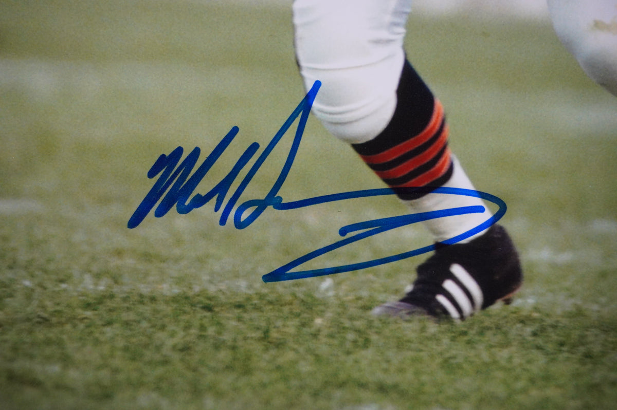 MIKE SINGLETARY CHICAGO BEARS SIGNED Monster 8x10 PHOTO BAS