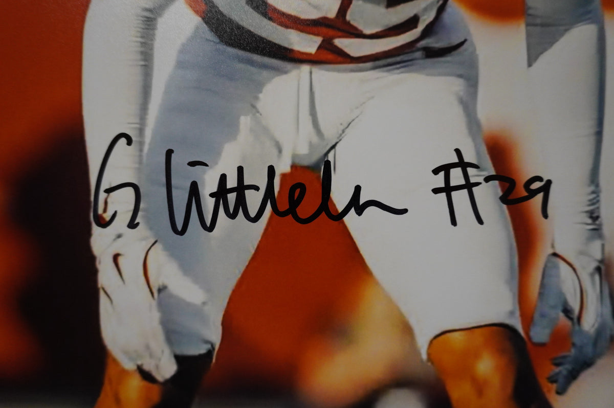 GRACESON LITTLETON TEXAS LONGHORNS SIGNED Focused 16x20 PHOTO BAS