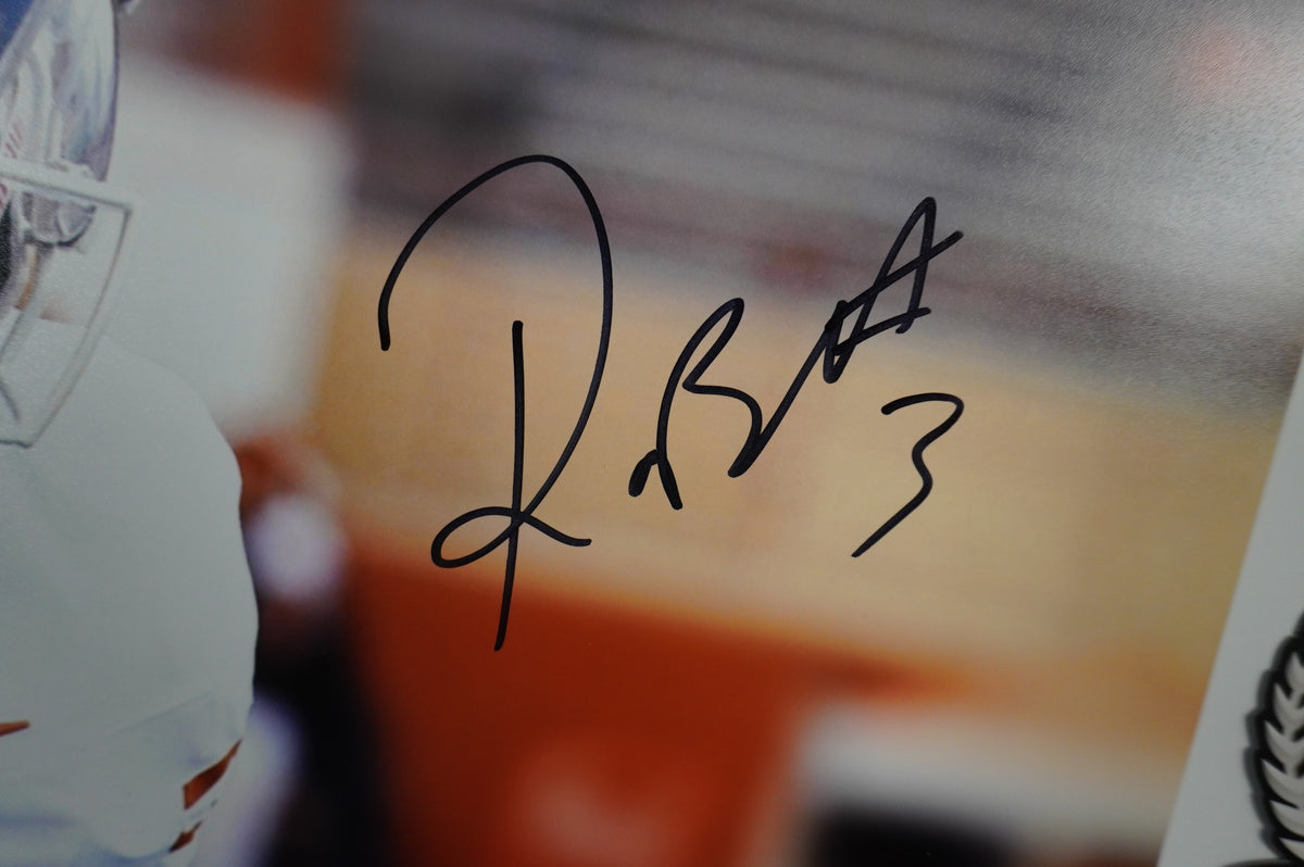 RASHEEM BILES TEXAS UT LONGHORNS SIGNED 16x20 PHOTO BAS